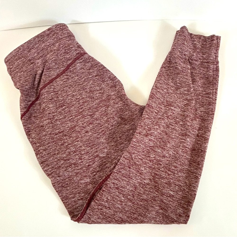Lululemon Red Scuba Joggers, Sz 6